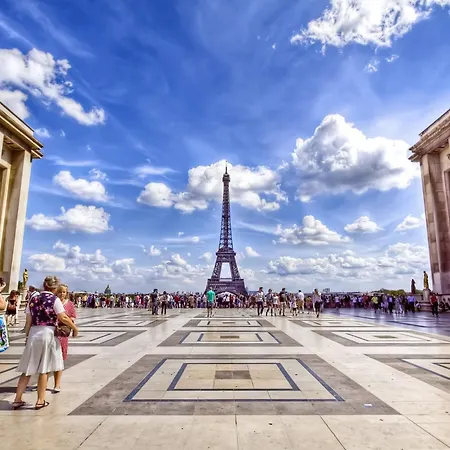 Eiffel-tower, Trocadéro *
